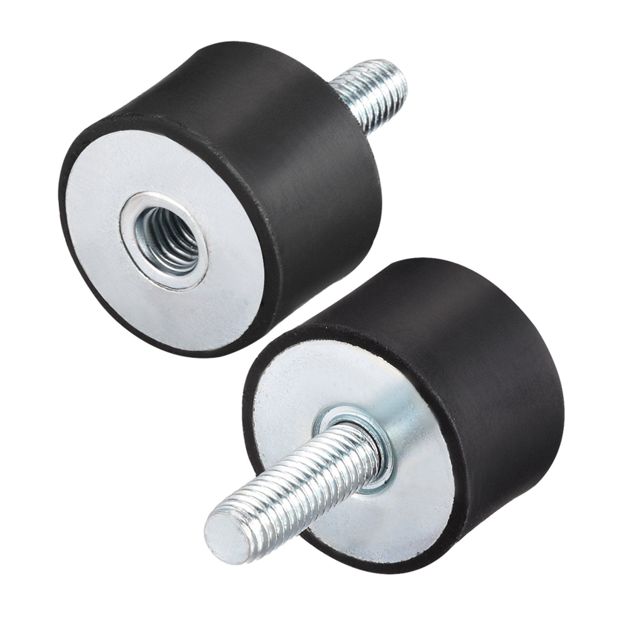 Rubber Studs Shock Absorber Anti-Vibration Isolator Mounts, Rubber Cylindrical Vibration Isolation Mount, for Air Compr