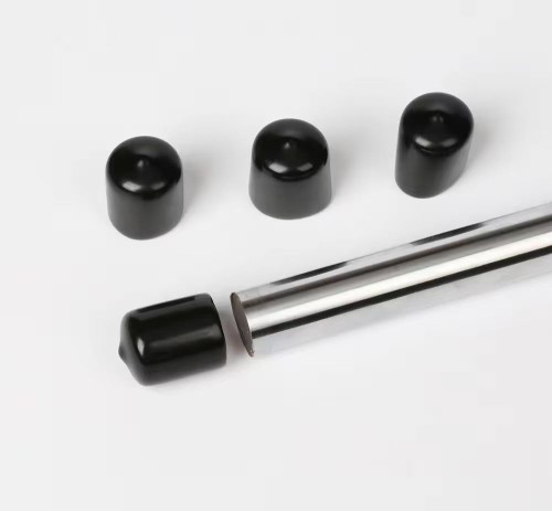 Rubber End Caps Flexible Screw Thread Protector Covers Rubber Bolt Covers Caps for Metal Tube Rod