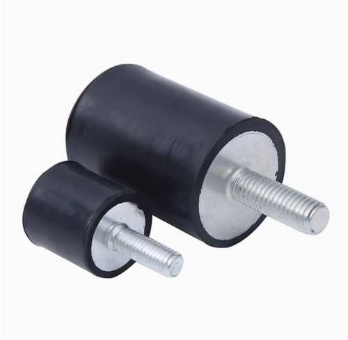 Rubber Studs Shock Absorber Anti-Vibration Isolator Mounts, Rubber Cylindrical Vibration Isolation Mount, for Air Compr